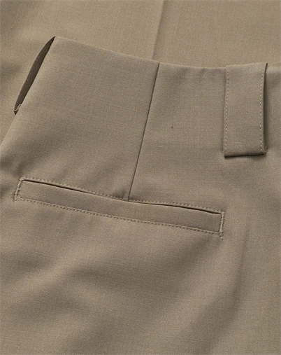 Mads Nørgaard - Dense Weave Carlson Bukser - Walnut